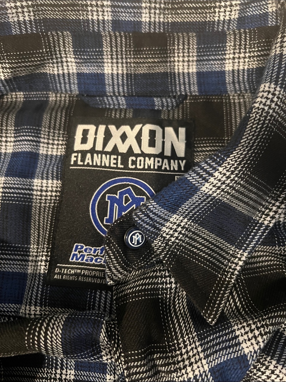 DIXXON Men’s Flannel— Performance Machine.com - Picture 5 of 6